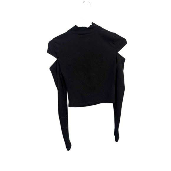 Windsor Elegant Black Knit Top - Picture 2 of 3